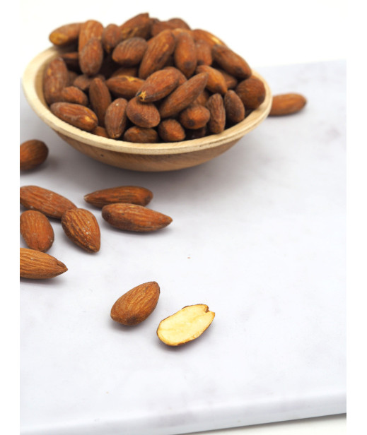 SNACK APERITIF - AMANDE NPX 23/25 FUMEE - Torréfié / Sel Guérande - 2.5KG